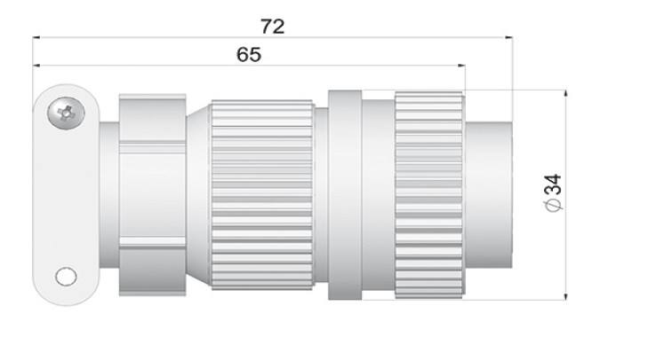 OCD-IN-MIL 10pin Female